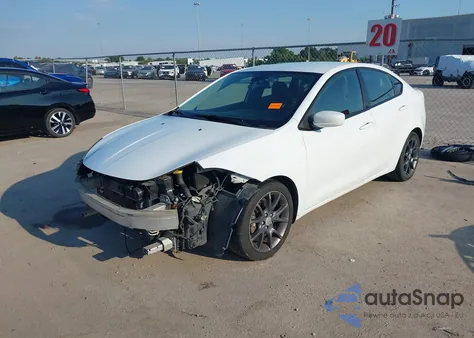 2015 Dodge Dart Se из США, поврежденный, VIN 1C3CDFAA3FD392246